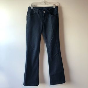 DL1961 dark wash Milano bootcut jeans